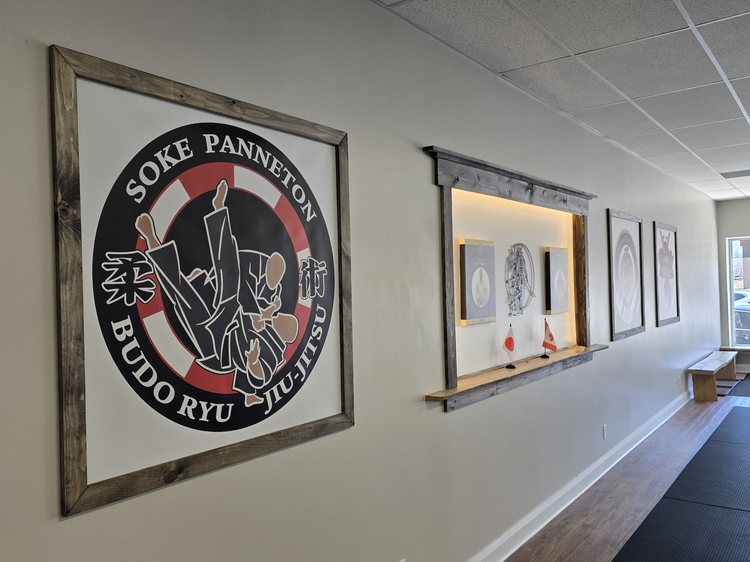 Samurai Arts Academy Chesterville studio decoration